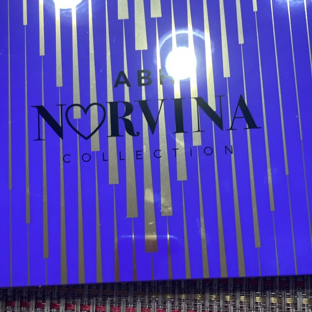 ABH Norvina Collection Palette - Blue and Gold